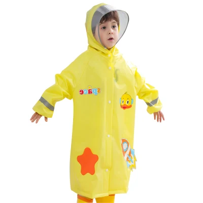 Nuovi impermeabili per bambini Bambini Ragazzi Ragazze Tuta impermeabile con cappuccio Cartoon Baby Rainwear