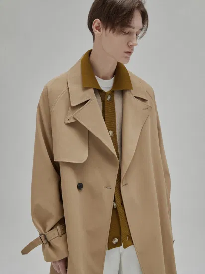 Cappotto da uomo di vendita calda Cappotto di abbigliamento per capispalla invernale personalizzato primavera / autunno